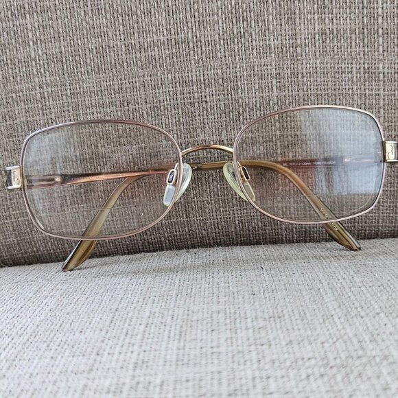 Charmant Women Eyeglasses Frame Pure Titanium CH10837 Brown 51[]17 130 Glasses - Picture 3 of 12